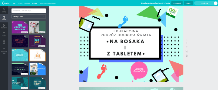 canva prezentacja